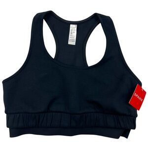 Spanx AirEssentials Cropped Racerback Bra Top Black Size S
